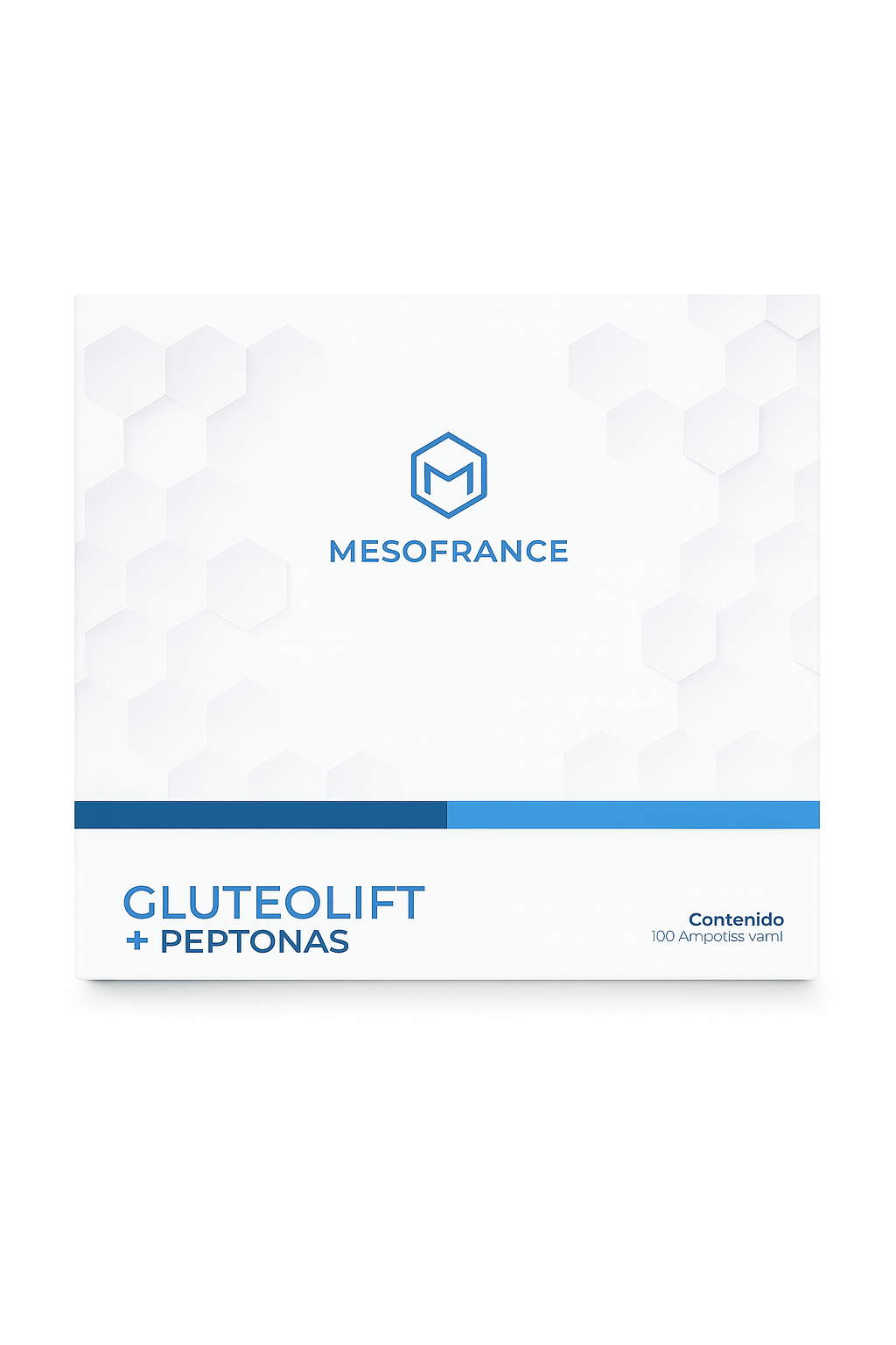 Gluteolift + Peptonas MesoFrance 10 amp x 5ml | Levanta, reafirma y da volumen - XtremeNutriMX