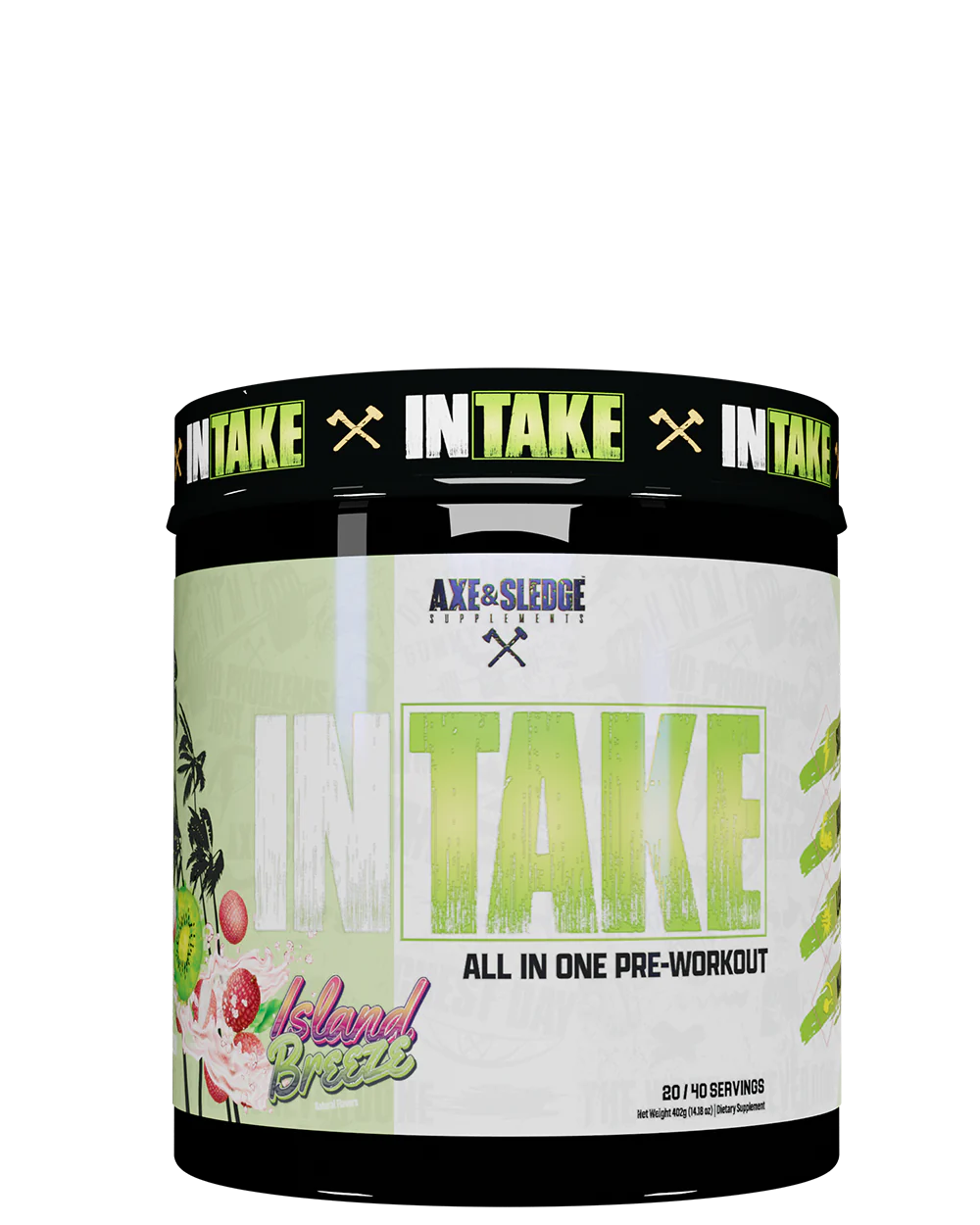 Intake - Axe & Sledge - Pre-Entreno Todo en Uno - XtremeNutriMX