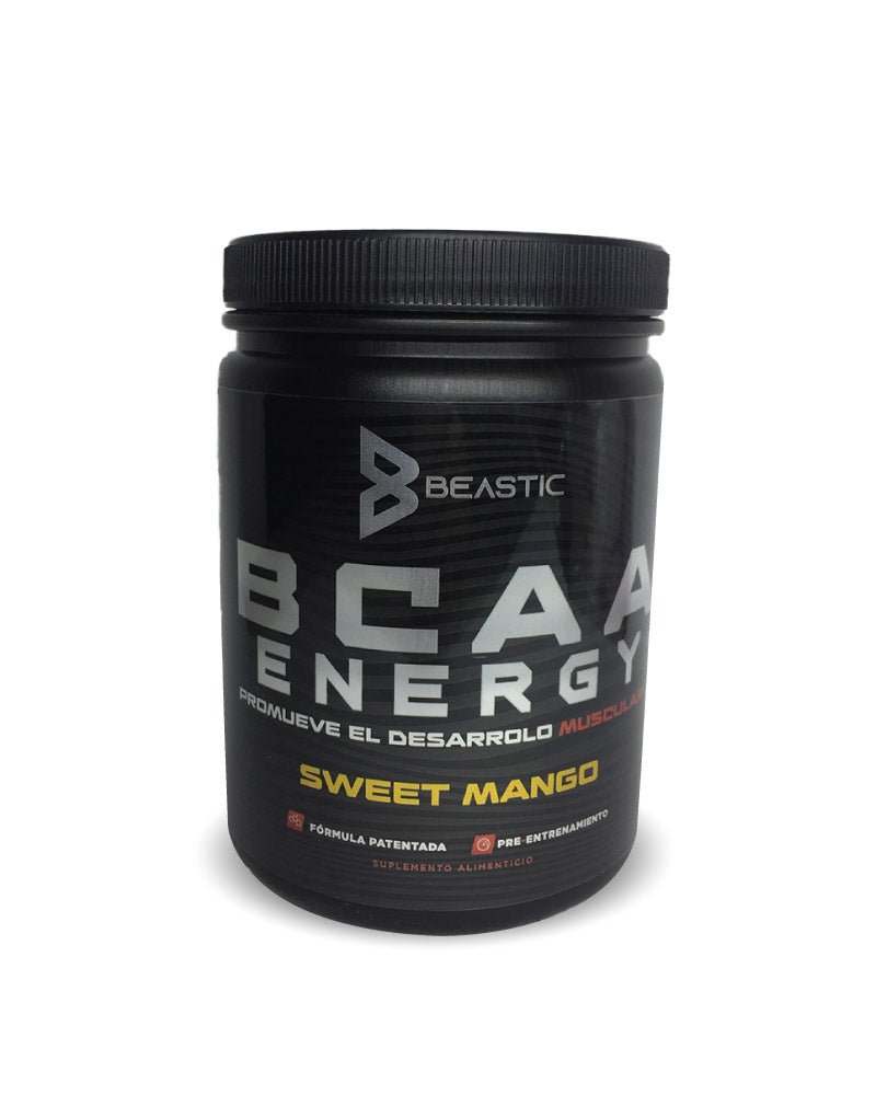 BCAA Energy Beastic 600g 60 porciones energía y recuperación - XtremeNutriMX