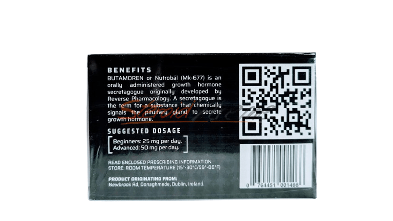 BK Pharma Ibutamoren 25mg - XtremeNutriMX