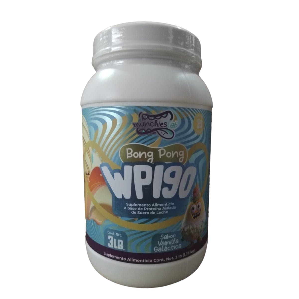 Bong Pong WPI90 Munchies Lab | Proteína Aislada 90% Sin Lactosa - XtremeNutriMX