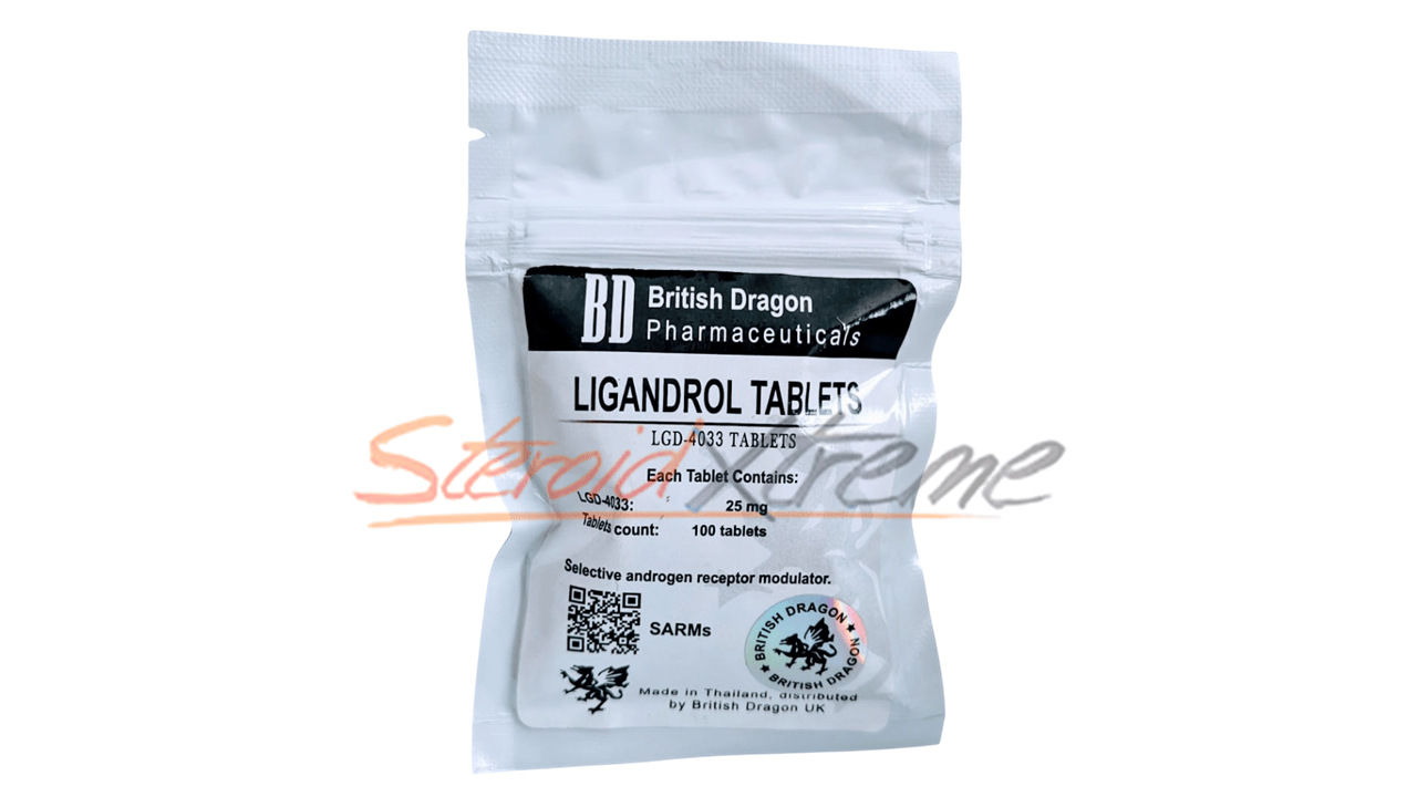 Ligandrol 25mg 100 tabs – British Dragon | Sarms para volumen - XtremeNutriMX