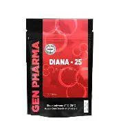 Diana - 25 Gen Pharma | Metandrostenolona Oral 25mg x 100 Tabs Volumen Extremo - XtremeNutriMX
