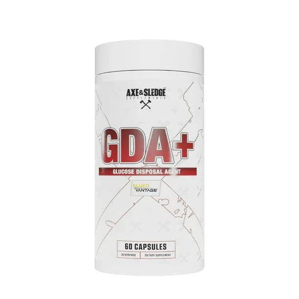 GDA+ Axe & Sledge 60 cáps | Control Glucosa y Nutrientes - XtremeNutriMX