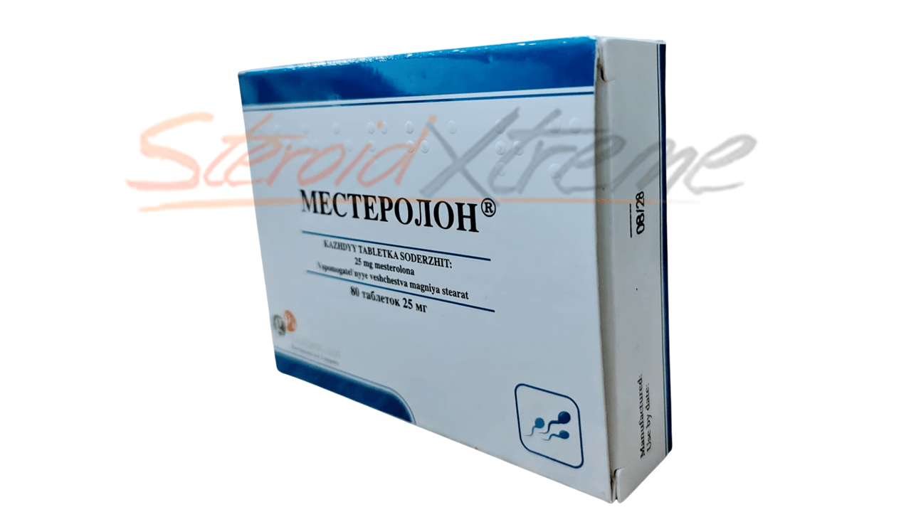 Proviron – Geropharm | Mesterolona 25mg x 80 Tabs | Corte & Anti - estrógeno - XtremeNutriMX