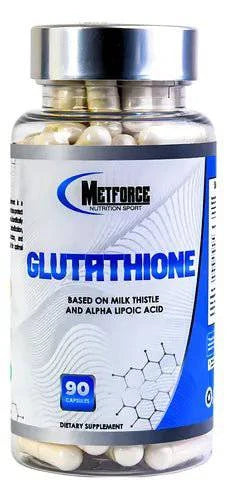 Glutathione Metforce 90 cápsulas – Detox y Antioxidante Premium - XtremeNutriMX