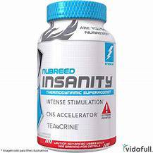 Insanity Nubreed 45 Caps Termogénico Avanzado Quemagrasa - XtremeNutriMX