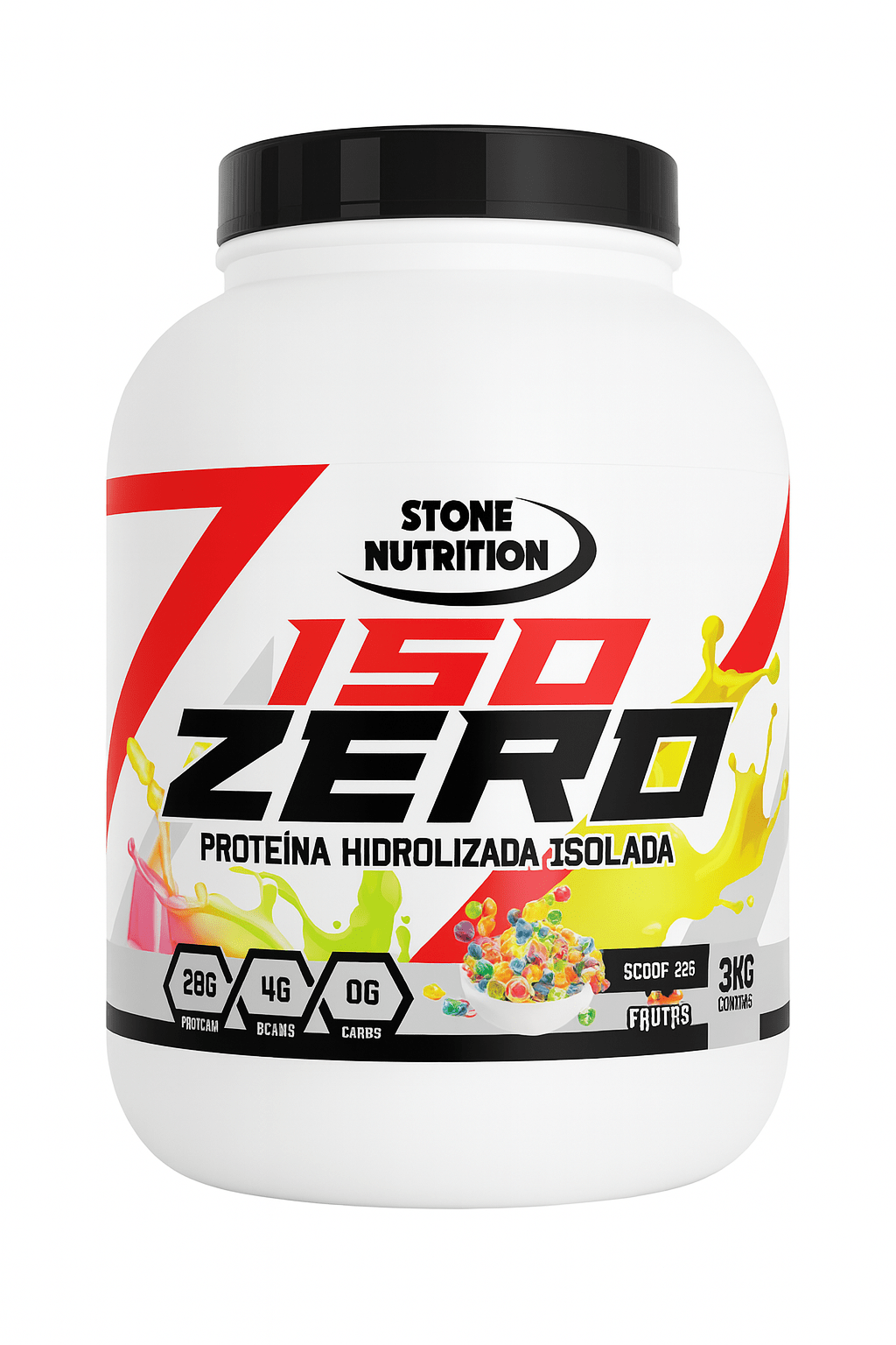 ISO Zero Stone Nutrition 3kg 94 srv proteína pura - XtremeNutriMX