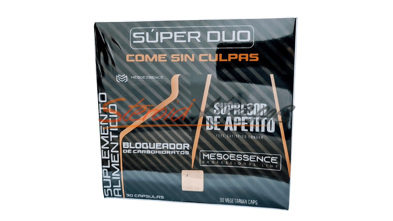 Súper Duo Mesoessence Supresor de Apetito | 30 Cápsulas - XtremeNutriMX