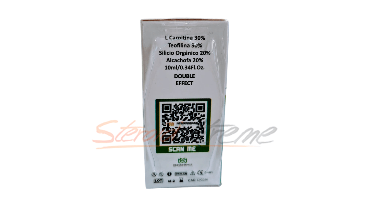 Lipolytic Doble Effect | Reductor de Grasa & Antiflacidez 30 Viales - XtremeNutriMX