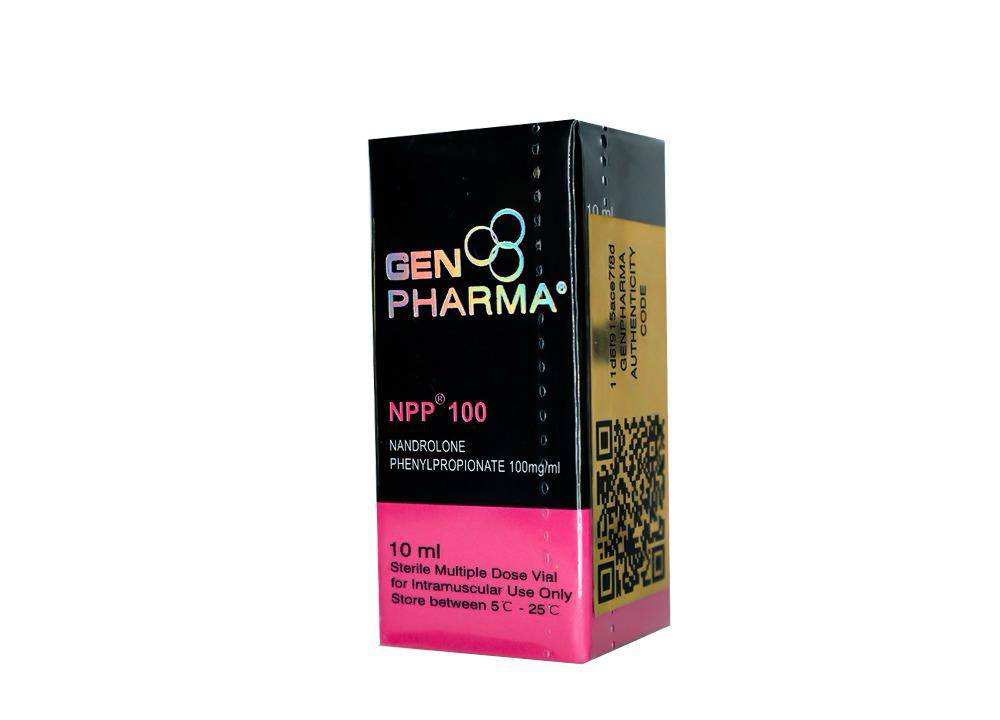NPP 100 Gen Pharma | Nandrolona Rápida 100mg Fuerza y Volumen Magro - XtremeNutriMX