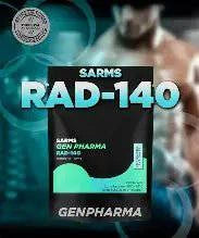 RAD - 140 Gen Pharma | Testolone Oral 10mg x 100 Tabs Volumen Limpio - XtremeNutriMX