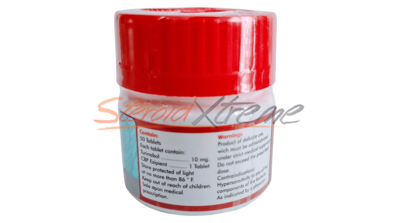 Turinabol – Rotterdam | Masa Magra y Rendimiento 10mg x 50 Tabs - XtremeNutriMX