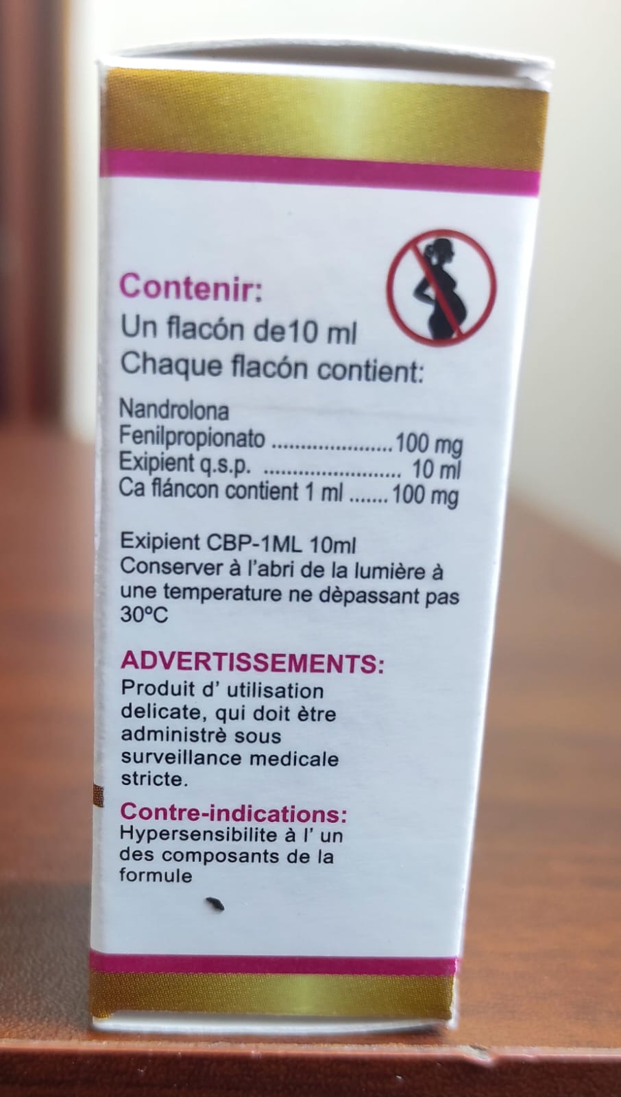 Roussel Gold Fenilpropionato Nandrolona 100mg 10ml - XtremeNutriMX
