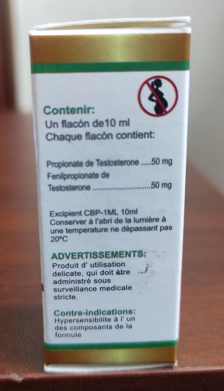 Roussel Gold Fenyl - Test 100mg - XtremeNutriMX