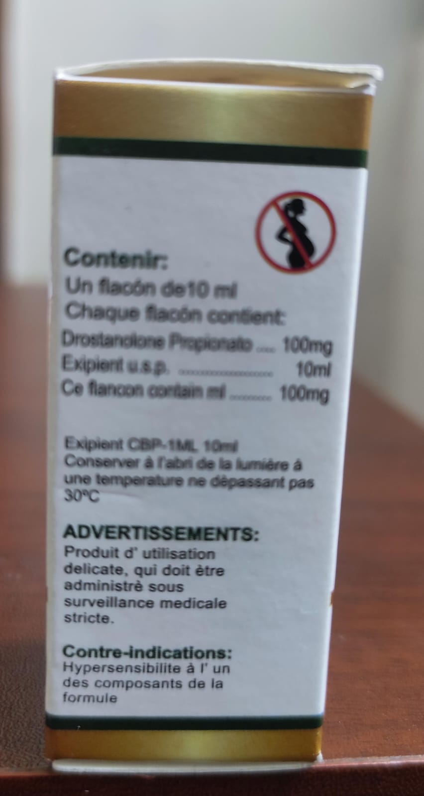 Roussel Gold Masteron 100mg Drostanolona 10ml - XtremeNutriMX