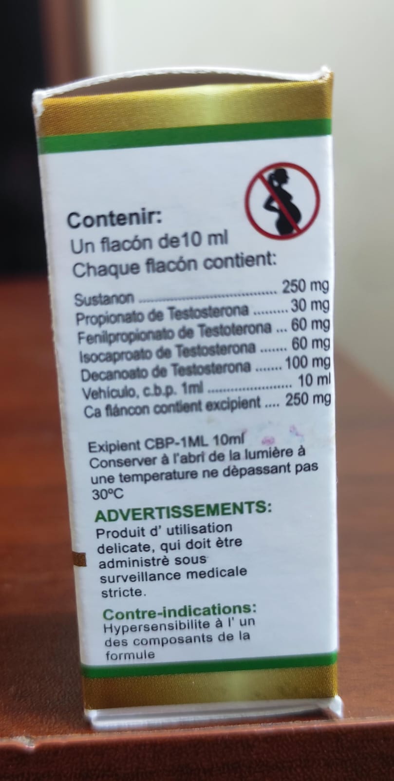 Roussel Gold Sustanon 250mg/ml Sostenon 10ml - XtremeNutriMX