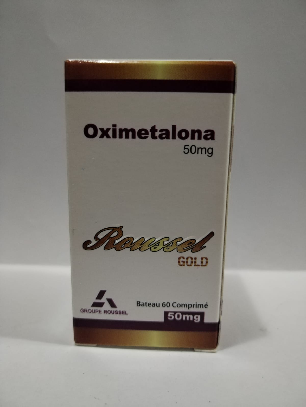 Roussel Gold Oximetalona 50mg Volumen Extremo 60 Tabs - XtremeNutriMX