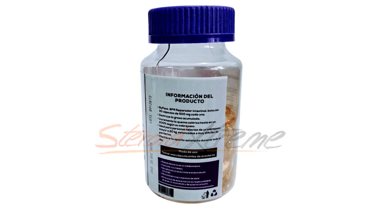 Bypass Simed 500mg Reductor Intensivo | 30 Cápsulas - XtremeNutriMX