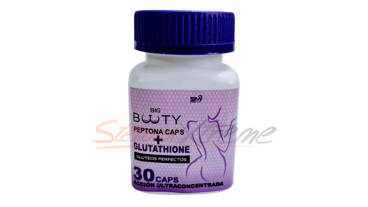BIG BOOTY + Glutathione 500mg 30 Caps – SIMED - XtremeNutriMX