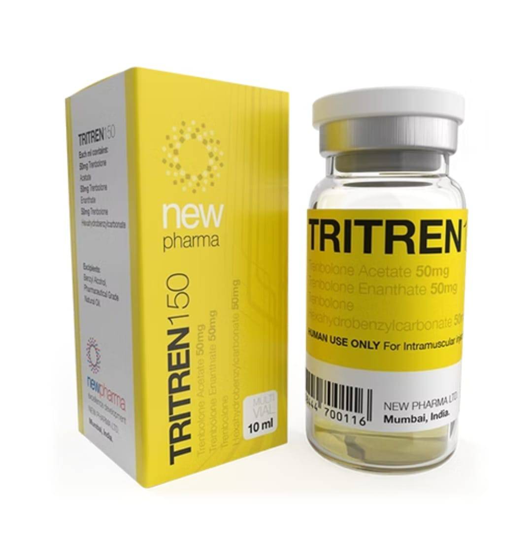 TriTren 150 New Pharma Trembolona 150mg 10ml Potencia total - XtremeNutriMX