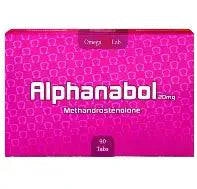 Alphanabol Omega Lab Metandrostenolona Oral 90 Tabs Volumen, XtremeNutriMX