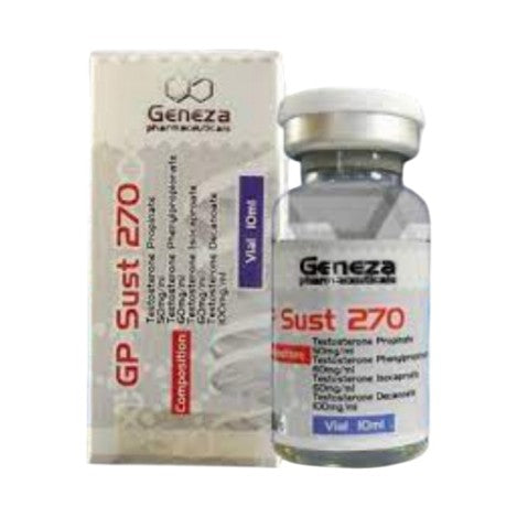GP SUST 270 | Geneza | Sostenon 270mg x 10ml | Volumen y Fuerza, XtremeNutriMX