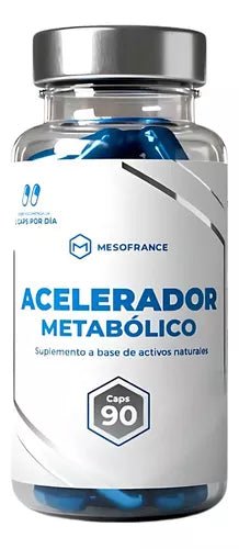 Acelerador Metabólico - Mesofrance - Suplemento para Aumentar el Metabolismo 90 Cápsulas - XtremeNutriMX