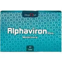 Alphaviron Omega Lab Mesterolona Oral 60 Tabs Antiaromatización - XtremeNutriMX