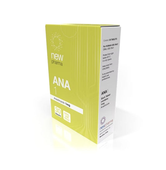 ANA 1 New Pharma Anastrozol 1mg 30tabs Control hormonal - XtremeNutriMX