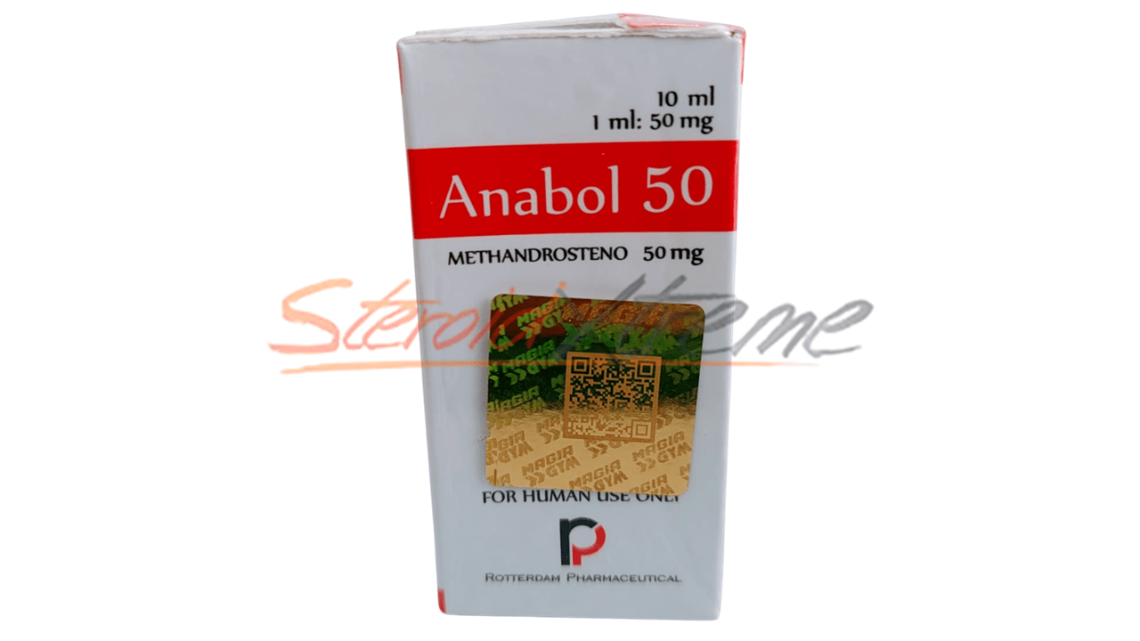 Anabol 50mg Rotterdam | Dianabol Inyectable para Volumen y Fuerza - XtremeNutriMX
