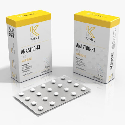 Anastro - K1 Tabs Kassel Pharma - Anastrozol 1mg control hormonal - XtremeNutriMX