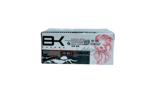 BK Pharma Aquaviron 100mg Testosterona Base Agua 10ml - XtremeNutriMX