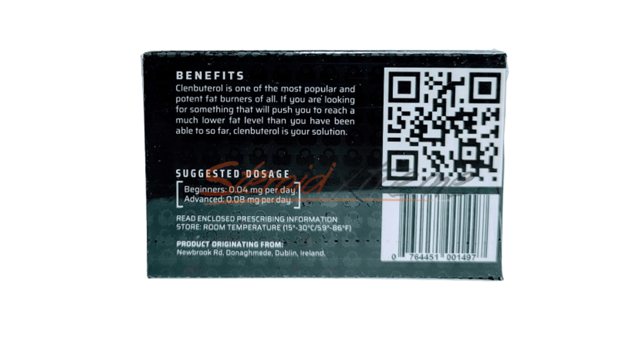 BK Pharma Clenbuterol 0.04mg - XtremeNutriMX
