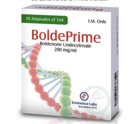 Boldeprime Eminence Labs | Boldenona Inyectable 200mg 10 Amp | Volumen Limpio y Masa Magra - XtremeNutriMX