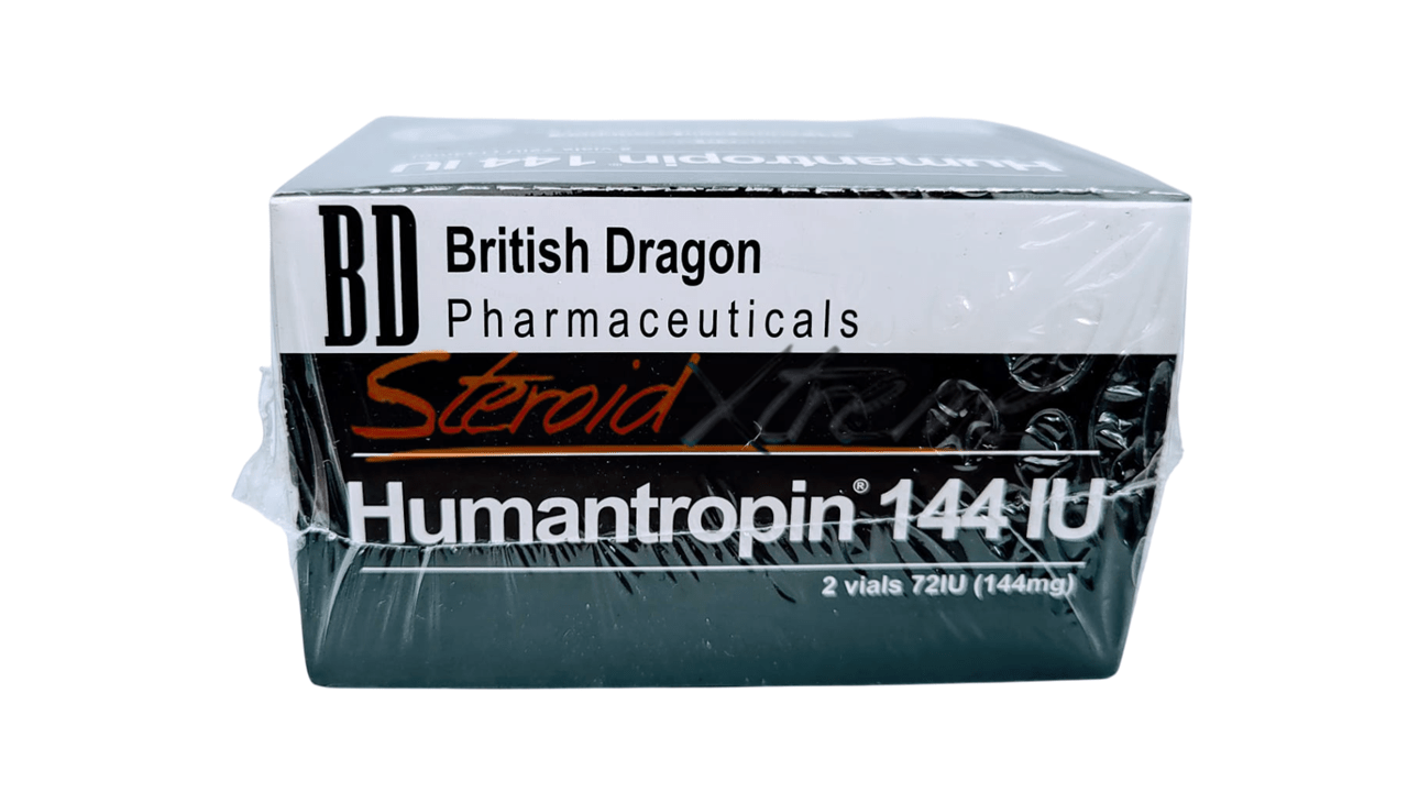 HGH Humantropin 144UI British Dragon – Hormona Bioidéntica - XtremeNutriMX