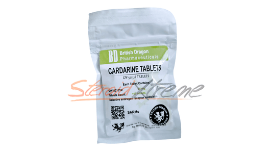 Cardarine 10mg British Dragon | Resistencia y metabolismo - XtremeNutriMX