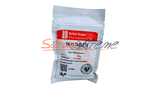 YK - 11 25mg – British Dragon – Inhibidor de miostatina - XtremeNutriMX