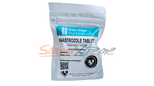 Arimidex 1mg British Dragon | Control hormonal total - XtremeNutriMX