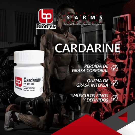 Cardarine GW-501516 Biotrex - Mejora de Rendimiento y Quema de Grasa - XtremeNutriMX