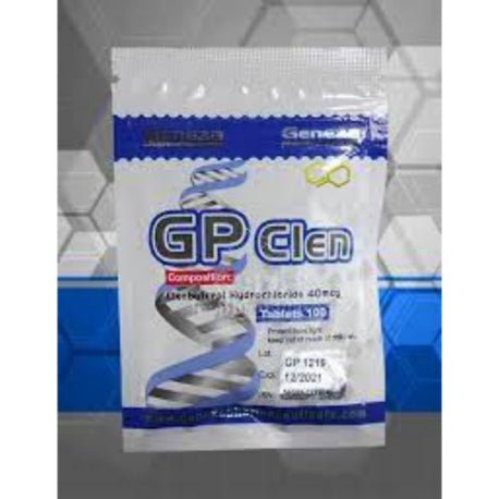 Clen Clenbuterol Geneza 40mcg x100 tabs | Clen Geneza - XtremeNutriMX