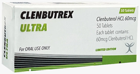Clenbutrex Ultra 60mcg XT Labs - Máxima Definición y Quema de Grasa - XtremeNutriMX