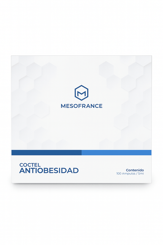 Coctel Antiobesidad MesoFrance 10 amp x 5ml | Reduce peso y controla apetito - XtremeNutriMX