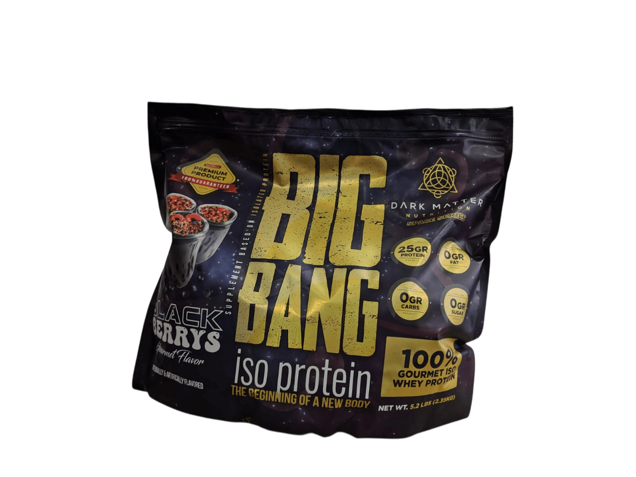 Big Bang Iso Protein 5.2lbs Dark Matter | Sabor Premium - XtremeNutriMX
