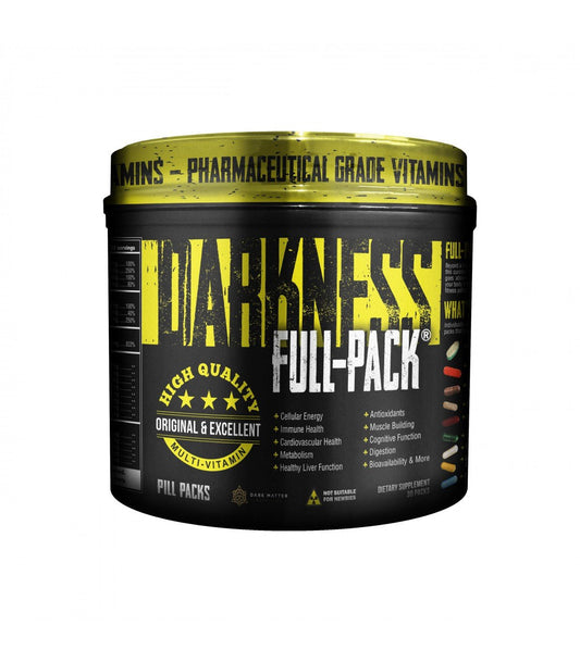 Darkness Full - Pack Dark Matter 30 paquetes multivitamínico - XtremeNutriMX