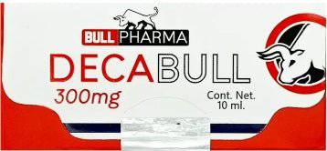 Decabull Bull Pharma Nandrolona 300mg 10ml Volumen y Recuperación - XtremeNutriMX