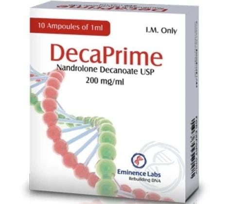 Decaprime Eminence Labs 200mg 10 Amp | Decanoato de Nandrolona Inyectable Premium - XtremeNutriMX
