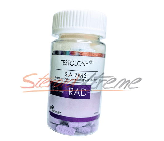 Testolone RAD - 140 Geropharm – Masa magra y fuerza máxima - XtremeNutriMX