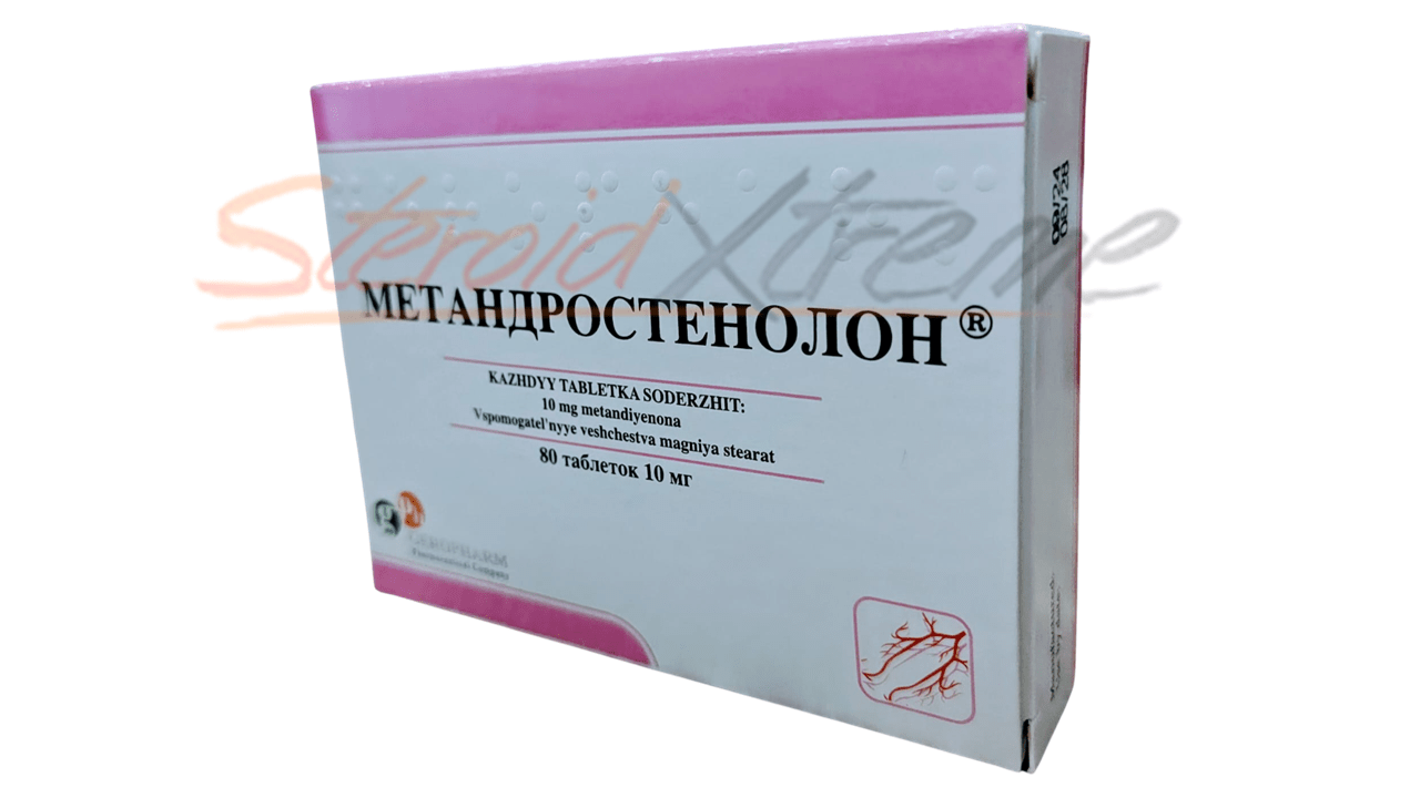Anabol – Geropharm | Dianabol 10mg x 80 Tabs | Volumen Rápido y Masivo - XtremeNutriMX
