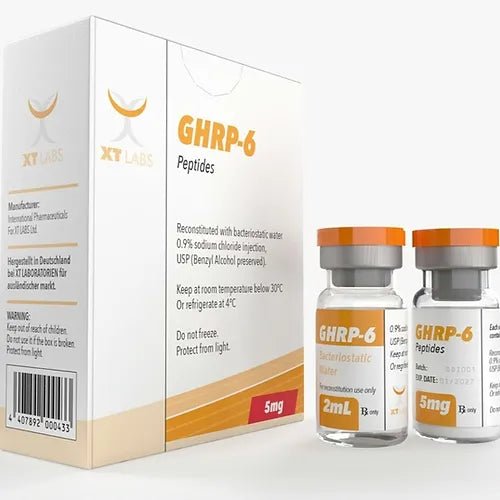 GHRP-6 XT Labs - Estimulación Avanzada de Hormona de Crecimiento - XtremeNutriMX